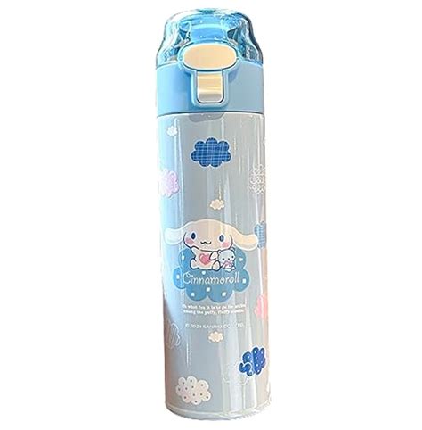 Cinnamoroll Stainless Steel Insulated Water Bottle 480ml - Blue ...