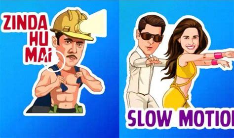 Hike Stickers on Salman Khan Film Bharat Launched For Android And iOS ...