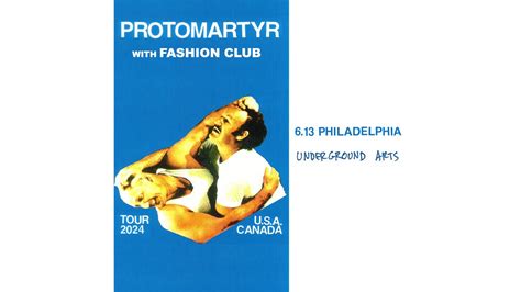 Protomartyr @ Underground Arts 6.13, Underground Arts, Philadelphia, 13 ...
