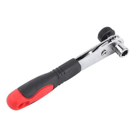 AASONS 2in1 Right Angle 1/4-Inch Dual-Drive Head Mini Ratchet Handle ...