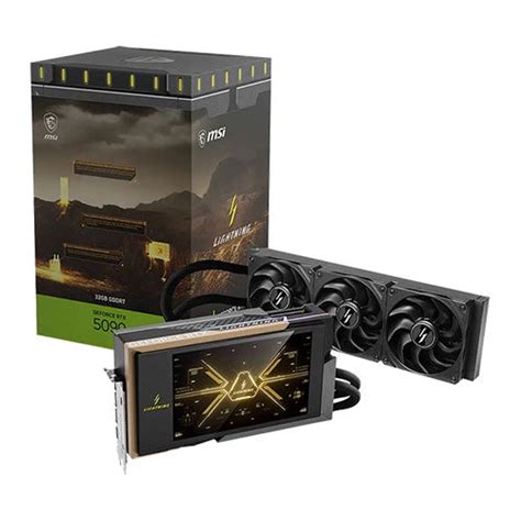 MSI RTX 5090 Lightning Z 32GB GDDR7 Graphics Card Combo Offer – GOLCHHA ...