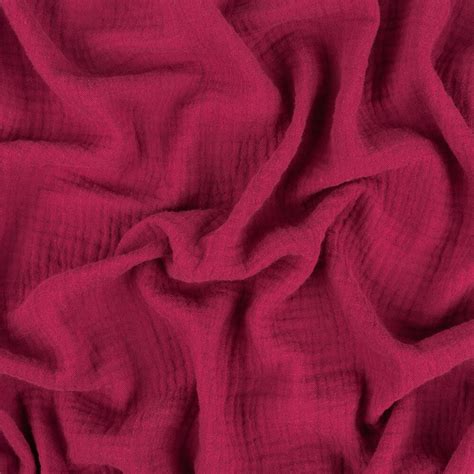 1 Yard Double Cotton Gauze Sangria - Talamanca Collection 50’’ Width ...