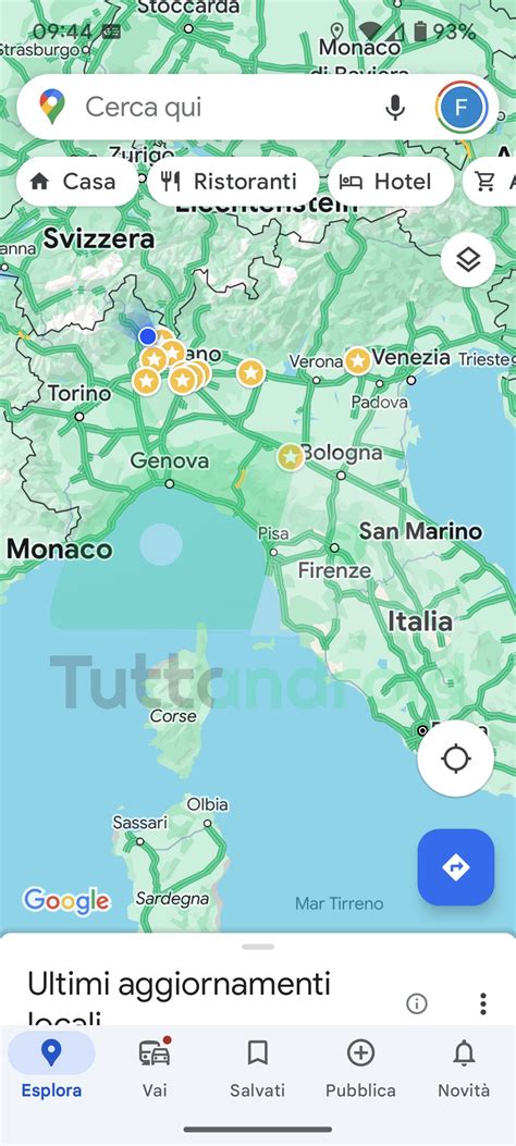 Google Maps riceve il supporto alla condivisione della posizione in ...