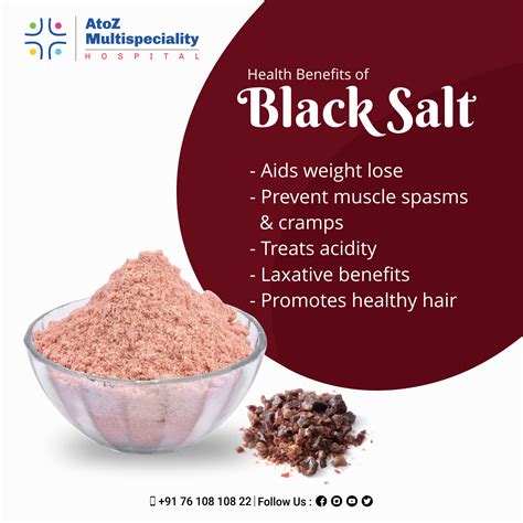 Black Salt Benefits