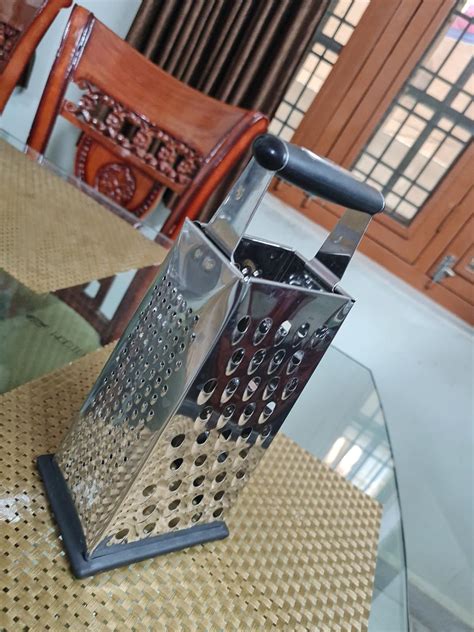 NAALSA - Tokyo 4 Side Stainless Steel Professional Multi Purpose Grater ...