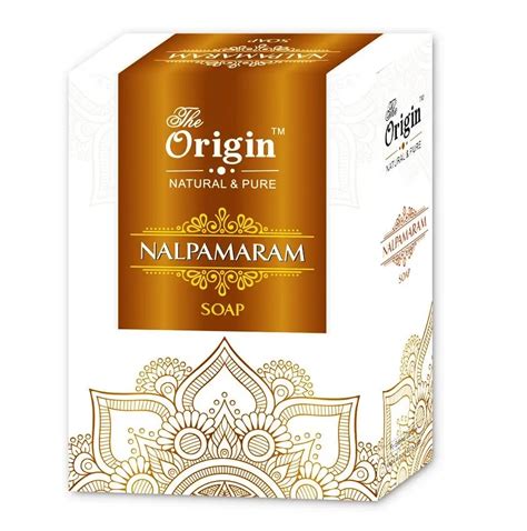 The Origin Nalpamaram Handmade Ayurvedic Kerala Soap 75g
