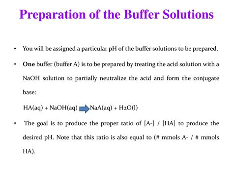 Image result for Buffer Solution Preparation