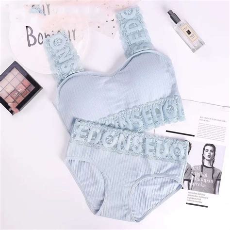 Threaded Student Girls' Letter Bra Shorts Set – Sociable Weaver Nest