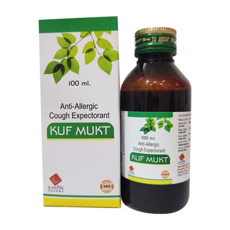 KUF MUKT SYRUP Events Pharmaceuticals Pvt. Ltd.