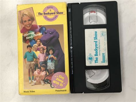 Barney The Backyard Show RARE VHS Sandy Duncan Gang | #19876795