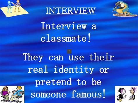 Classmate Interview Examples 的图像结果
