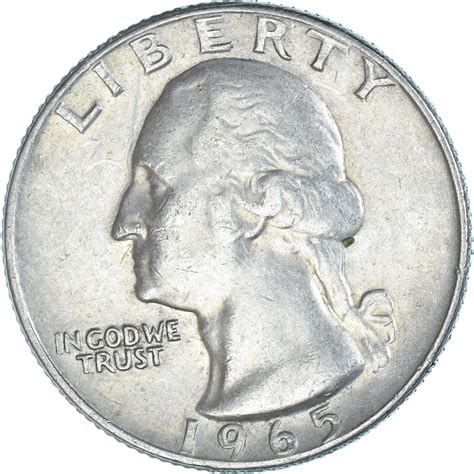 Coin, United States, Quarter, 1965 | Quarters