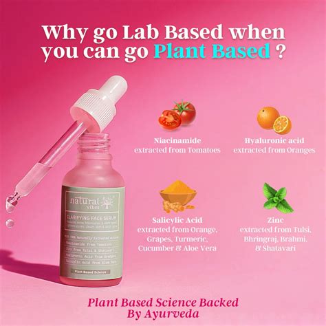 Foxy.in : Buy Natural Vibes Acne Clarifying Face Serum with Plant Based ...