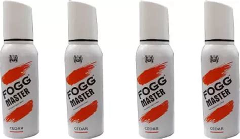 FOGG MASTER CEDAR (PACK OF 4) Body Spray - For Men & Women (480 ml ...