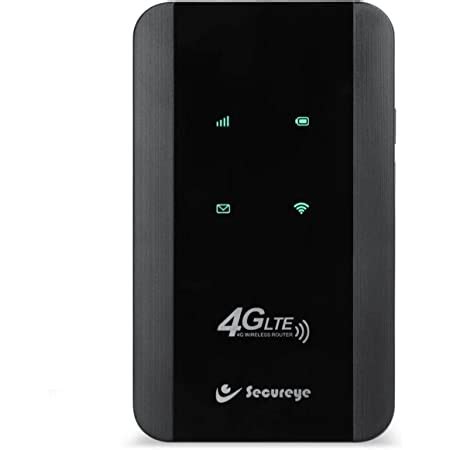 Secureye Wireless 4G LTE MIFI Router (Mobile WiFi) - Buy Secureye ...