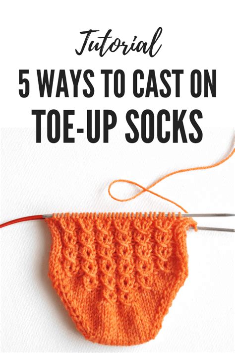 Toe Up Socks Tutorial 的图像结果