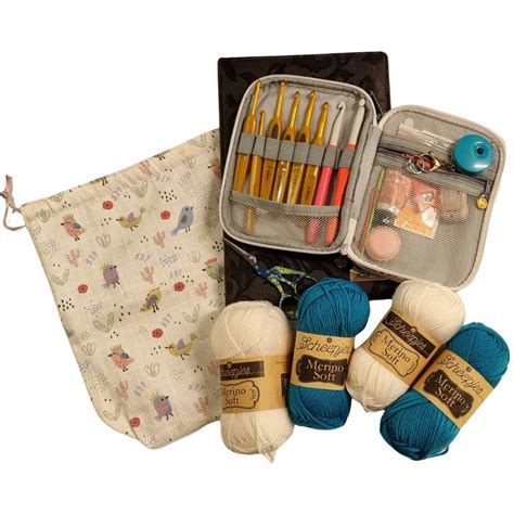 Crochet Project Bag Pattern 的图像结果