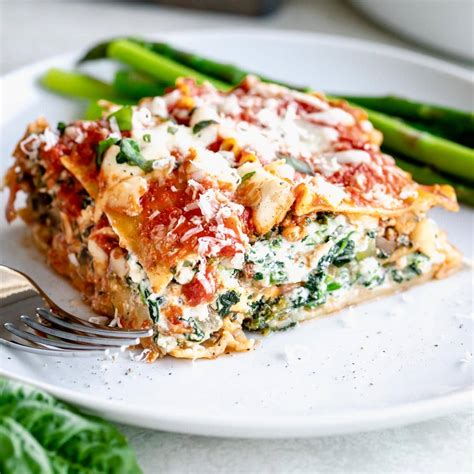 Easy Baked Vegetable Lasagna Primavera - Healthy Seasonal Recipes