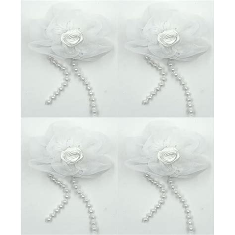 Pearl Rose and Organza Sew Patch – Ani Accessories