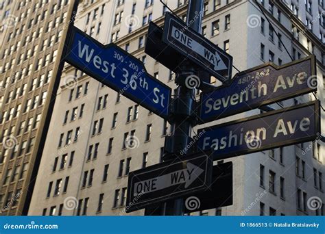 Collectible New York Street Signs