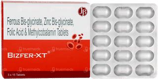 Bizfer Xt Tablet 15 - Uses, Side Effects, Dosage, Price | Truemeds