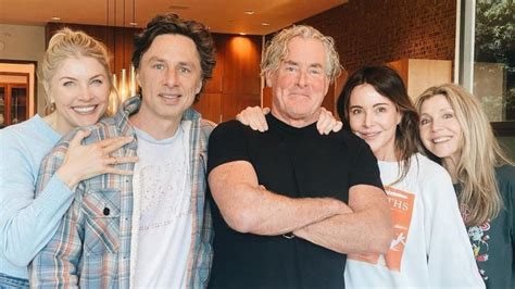 The “Scrubs” revival brings back Sarah Chalke as Elliot Reid, Zach Braff as John "J.D." Dorian and D