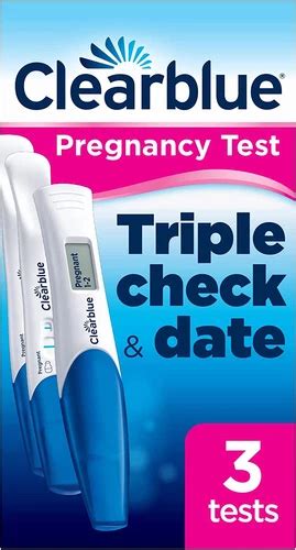 Clearblue Pregnancy Triple Check, 2 Ultra Early India | Ubuy