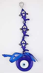 Buy Soul Karma Feng Shui Vastu Ganesh Evil Eye Silver Door Hanging ...