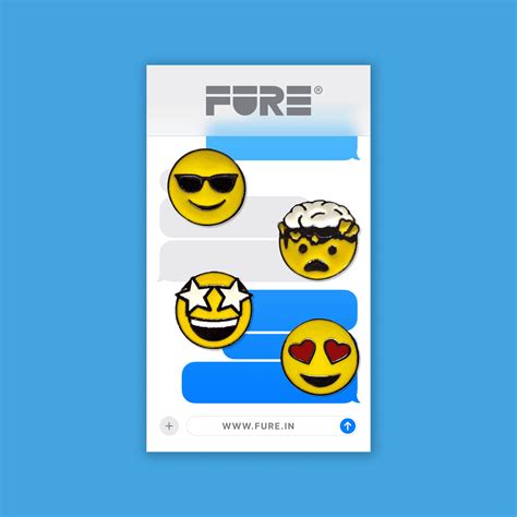 FURE Emoji Enamel Pins