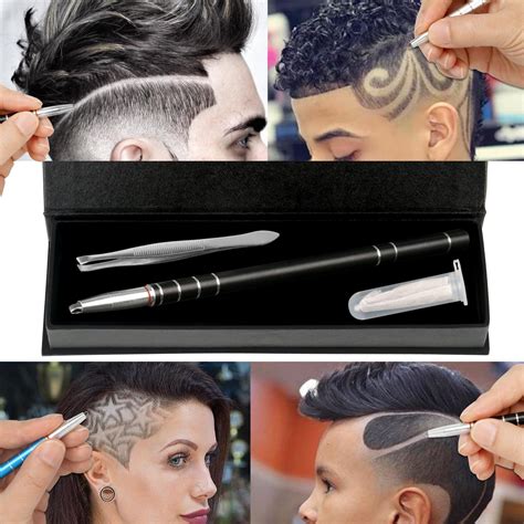 Hair Engraving, MagiForet Hair Tattoo Pen, Hair Razor Pen, Hair Tatoo ...