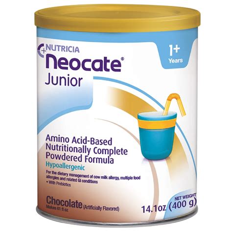 Neocate Junior - Powdered Hypoallergenic, Amino Acid-Based Toddler and ...