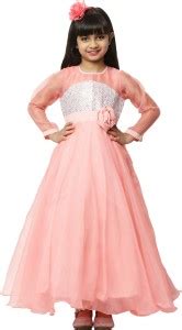 Shahina Fashion Girls Maxi/Full Length Festive/Wedding Dress Price in ...