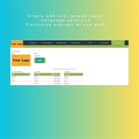 Image result for Creating a Program Event with Excel