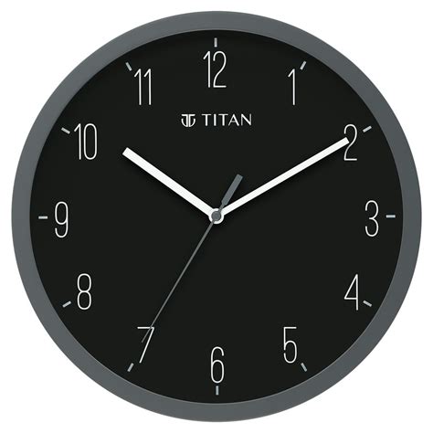 Buy Online Titan Contemporary Colours Wall Clock - Grey 32 cm x 32 cm ...