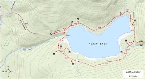 Hike to Alder Lake Loop from Mill Brook Road