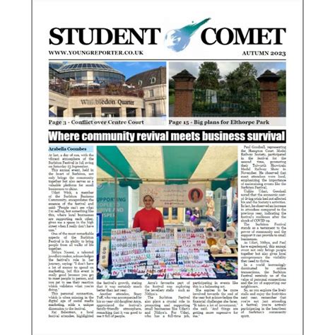 Student Comet | Croydon High School