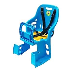 CALANDIS™ Kids Bike Seat with Backrest Portable Wide Rear Child Carrier ...