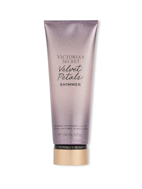 Victoria's Secret Velvet Petals Shimmer Fragrance Lotion, Scented Body Lotion for Women with ...