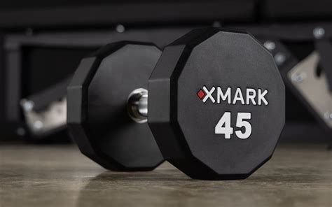 12-Sided Commercial Urethane Dumbbells (5-50 lb and 5-75 lb Sets) – XMARK