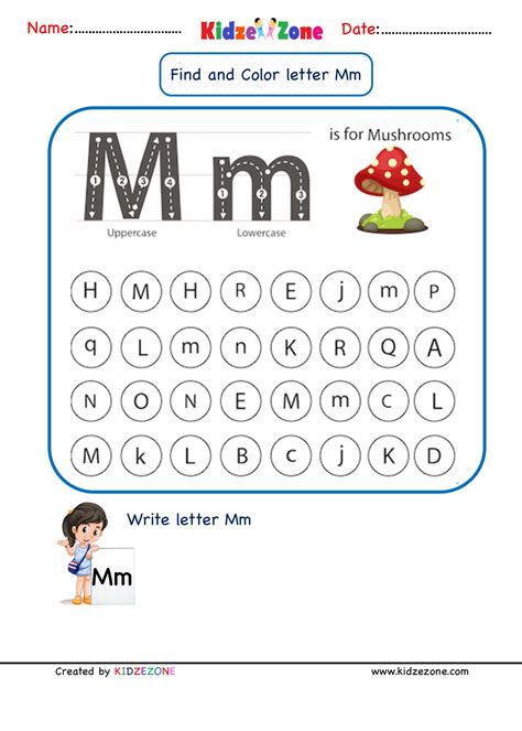 Letter M Worksheets For Kindergarten Tagalog - Free Worksheets Printable