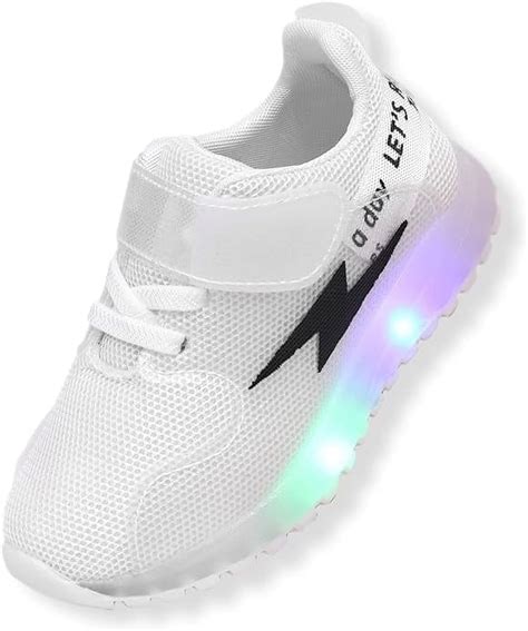 Back to The Future Shoes 2 Light Up LED Shoes Fabric Fashin Sneakers High Top Light Up Sneakers ...