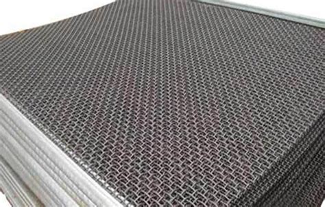 Screen Cloth without Edge Preparation