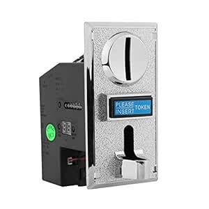 Coin Acceptor, Coin Selector Slot Smart Identify Multi Coin for Vending ...