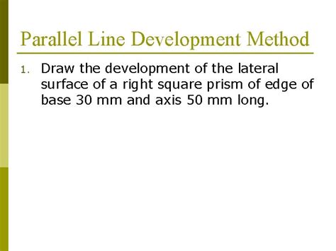 Image result for Parallel Line Development for Pipe