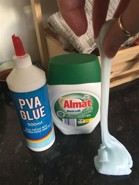 Finally a play slime you can make with ingredients from the UK! PVA ...