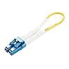 ipolex Fiber Optic Loopback Cable, Singlemode LC Connectors, 9/125 ...