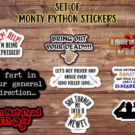Image result for Monty Python Sticker
