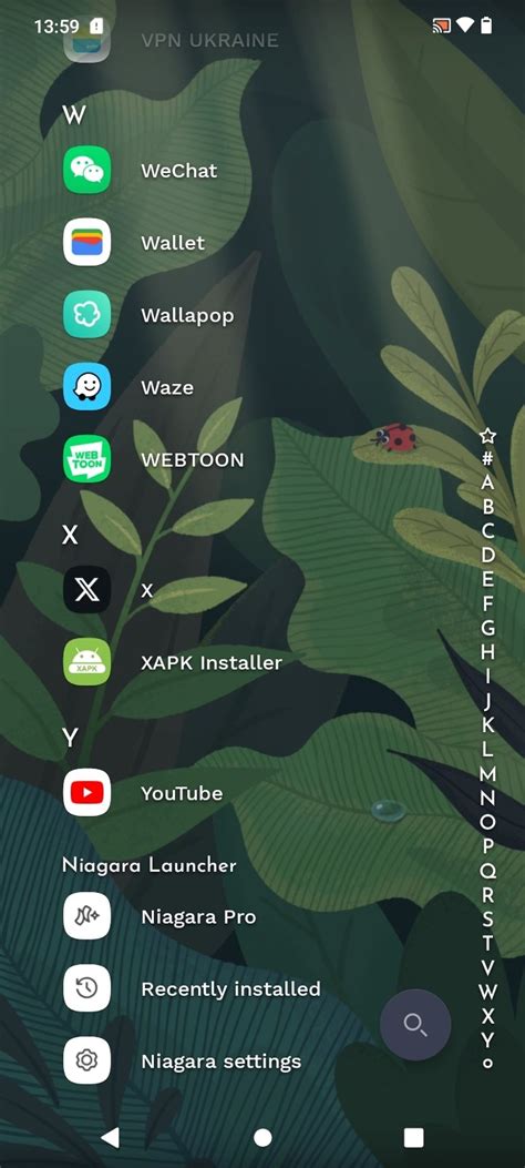 Niagara Launcher APK Download for Android Free