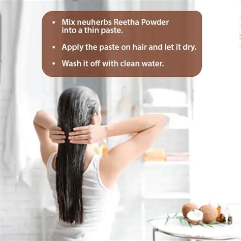 Natural Reetha Powder For Healthy & Stronger Hair - neuherbs