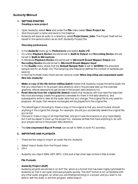 Image result for Audacity Instructions